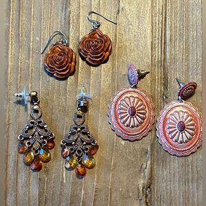 Earthtone Earring Bundle